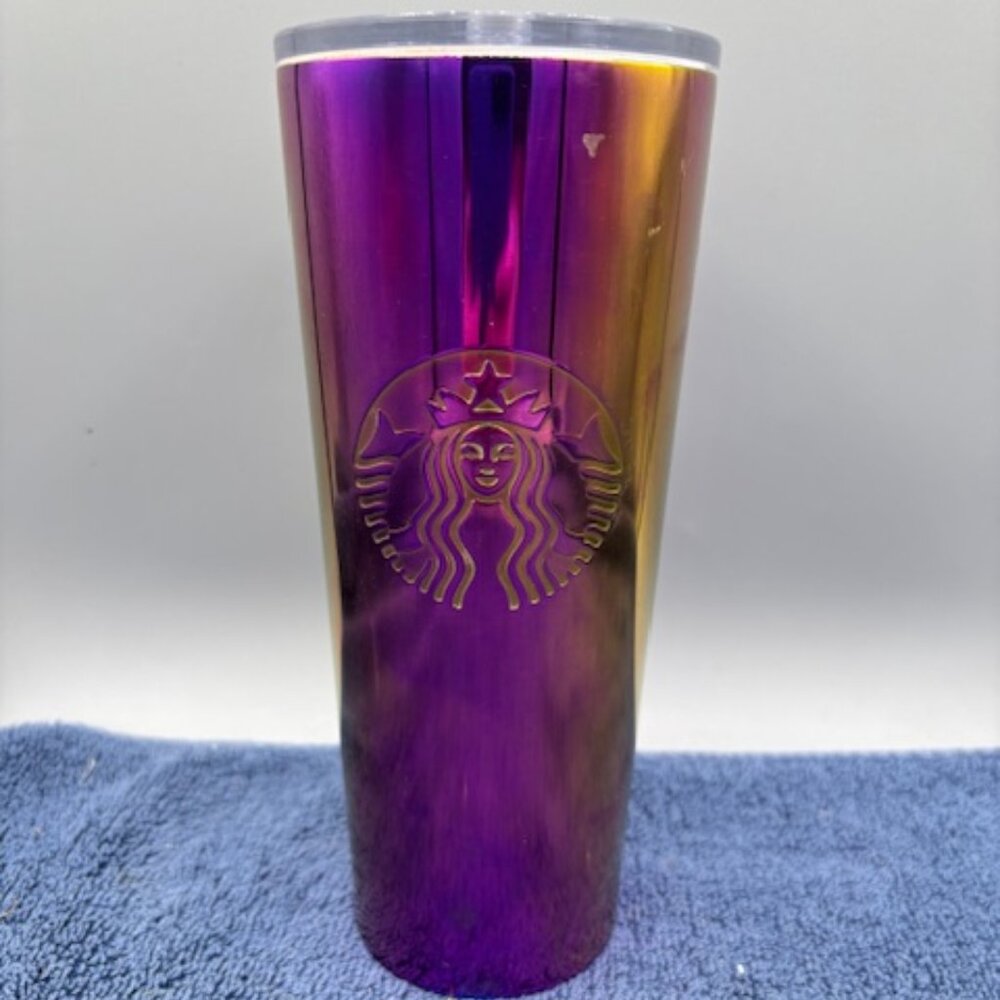 Starbucks Collectors Venti Cold 24oz Chromaflair
